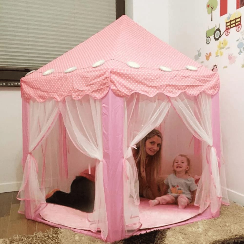 Princess Castle Play Tent House for Kids โ Dreamy Playhouse for Your Little Princess