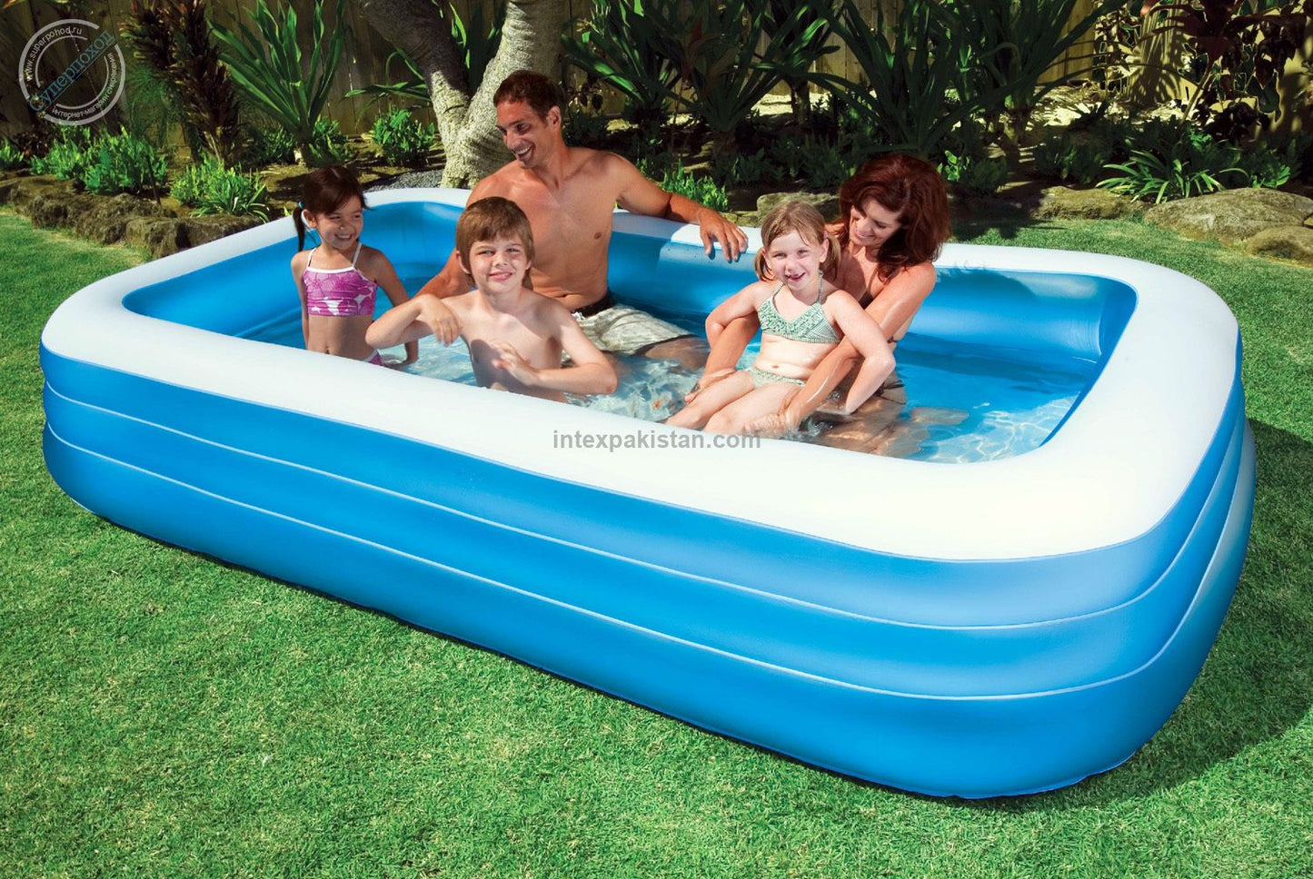 INTEX Swim Center Family Pool (10 ft L x 6 ft W 1.8 ft H)