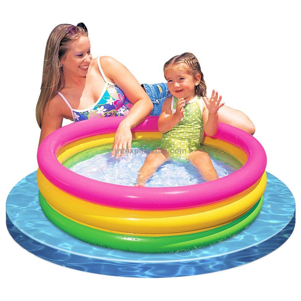 INTEX Sunset Glow Baby Pool ( 2.8 ft X 0.8 ft )
