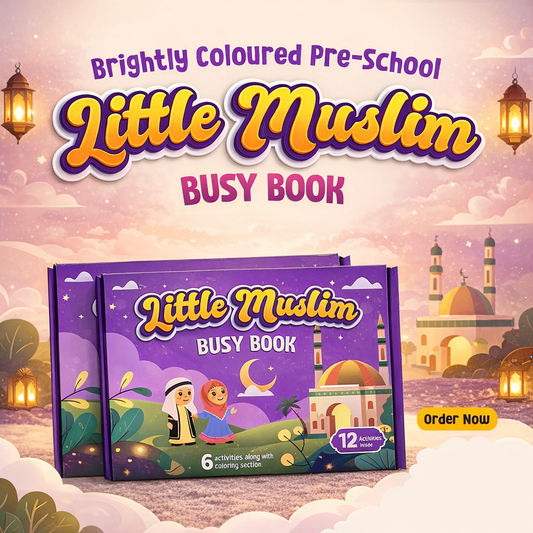 Little Muslim Activity Busy Book For Kids