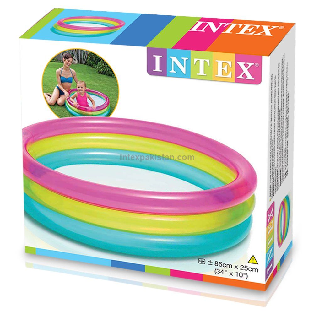 INTEX Sunset Glow Baby Pool ( 2.8 ft X 0.8 ft )