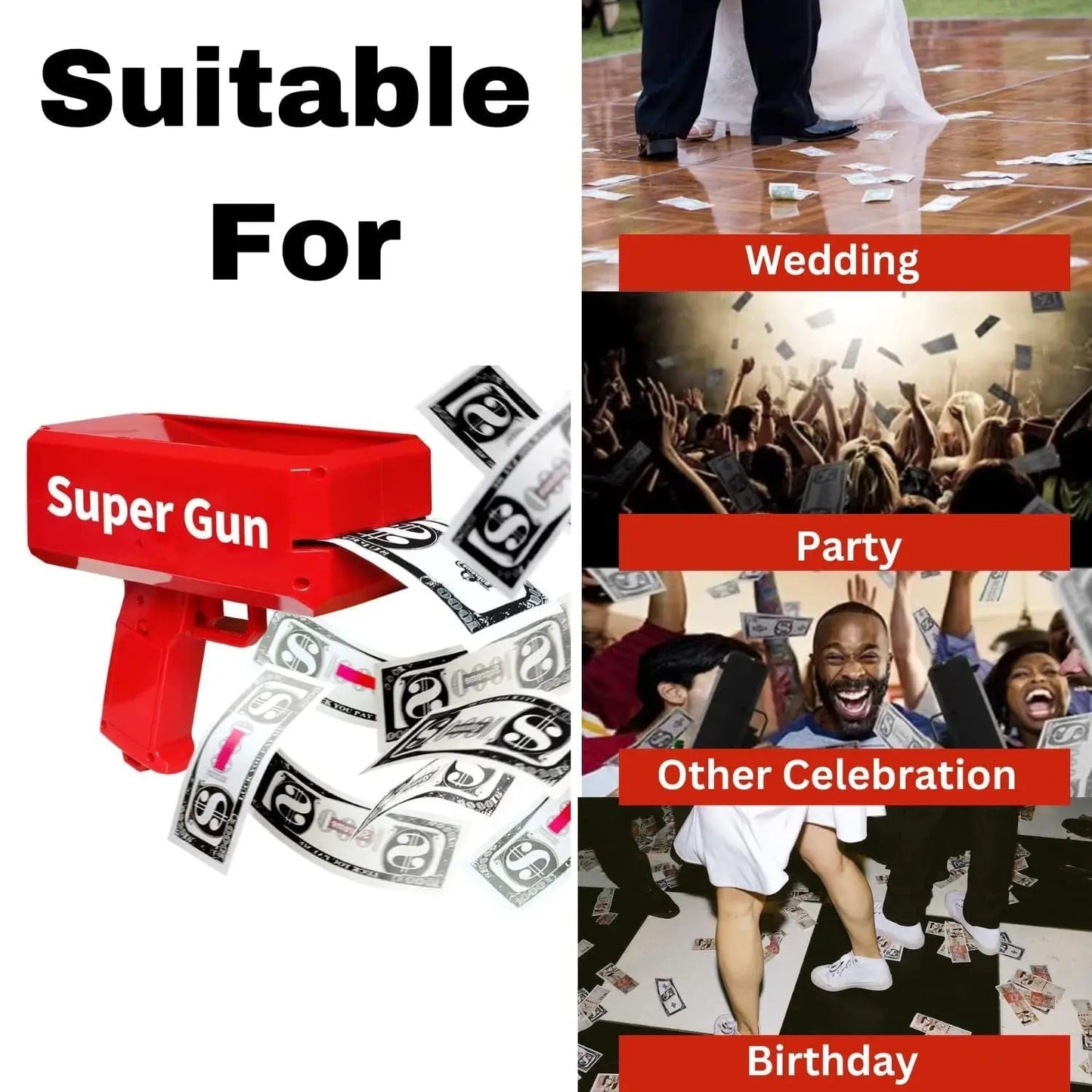 Super Money Gun Toy