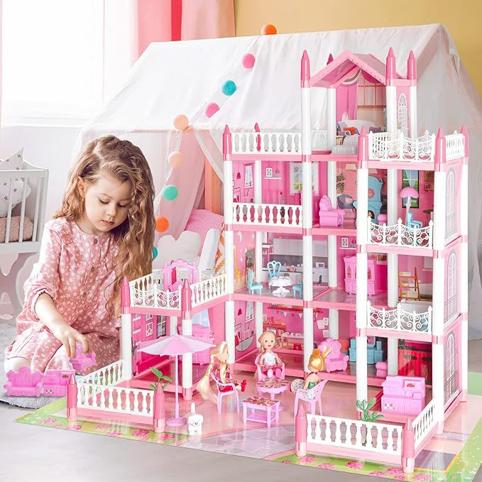DIY Dreamy Doll house villa Playset