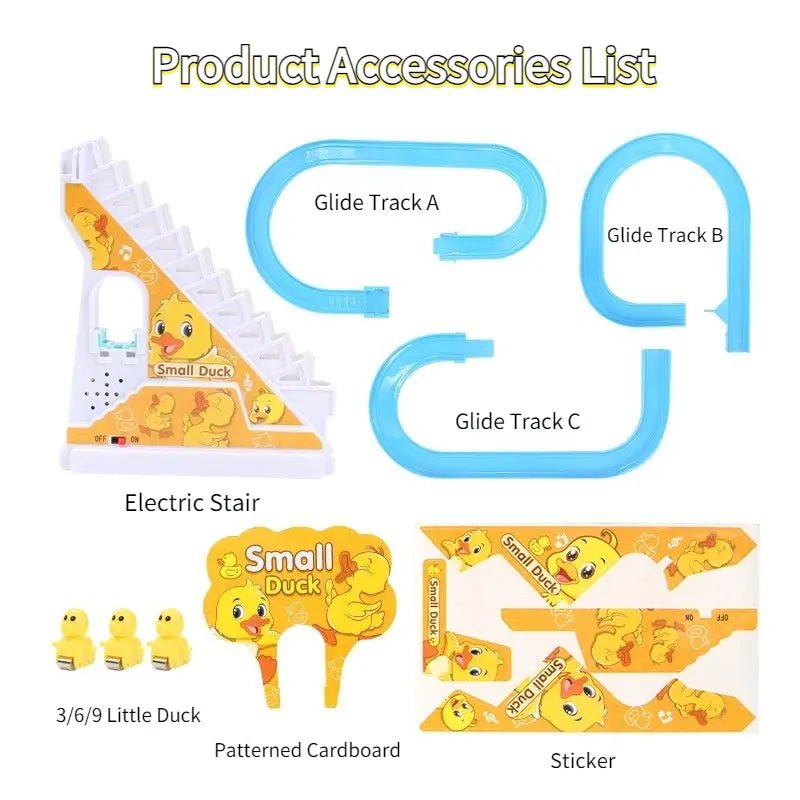 Small Ducks Climbing Stairs Toy For Kids