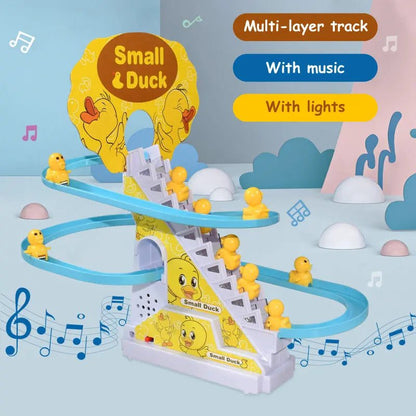 Small Ducks Climbing Stairs Toy For Kids