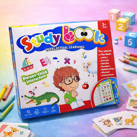 Study Book Intellectual Learning For Kids
