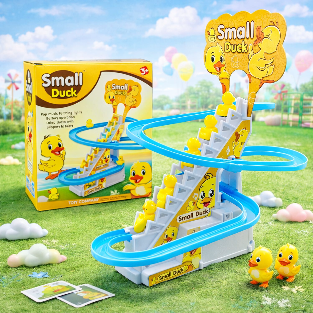 Small Ducks Climbing Stairs Toy For Kids